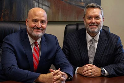 Attorneys Andrew H. Hatfield and Christopher Harris